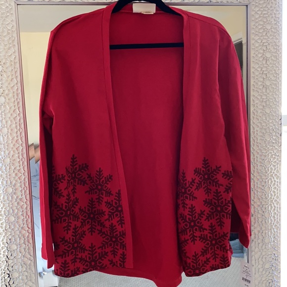 New Red Cardigan - Picture 3 of 6